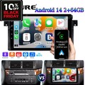 9"64GB Android 14 Autoradio Für BMW 3er E46 1998-2006 Apple Carplay DSP GPS Navi