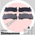 ZIMMERMANN Bremsbelagsatz, Scheibenbremse 25838.155.1 für MERCEDES-BENZ