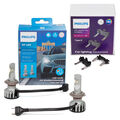 2x PHILIPS Ultinon Pro6000 H7 LED + Adapter Typ K für FORD FOCUS IV MK4