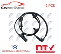 ABS SENSOR DREHZAHLFÜHLER PAAR VORNE NTY HCA-PL-018 2PCS V FÜR OPEL ASTRA K