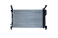 NRF Motorkühler Wasserkühler Economy Class 53106A Aluminium Alternative für W169