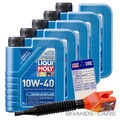 5x 1 L LITER LIQUI MOLY SUPER LEICHTLAUF 10W-40 MOTOR-ÖL MOTOREN-ÖL 32281664