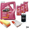 MAHLE Inspektionspaket 7 L MANNOL Legend+Ester 0W-40 für Audi Coupe 2.0