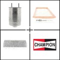 Champion Filterset, Inspektionspaket für Renault MEGANE III Grandtour MEGANE