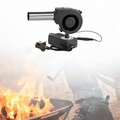 Camping Gebläse Ventilator BBQ Werkzeuge UK Standard einstellbare Geschwindigkeit breite Verwendung Grills