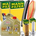 MANN INSPEKTIONSPAKET+6L CASTROL 5W-30 ÖL passend für BMW X3 E83 xDrive 18/20d