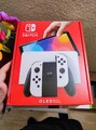 Nintendo Switch OLED-Modell HEG-001 64GB Handheld-Spielekonsole - Weiß