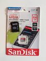 SanDisk Extreme Plus 64 GB, Class 10 (120MB/s) - CompactFlash I Karte - Retail -