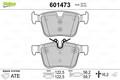 VALEO Bremsbelagsatz, Scheibenbremse 601473 für JAGUAR LAND ROVER VOLVO