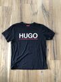 HUGO BOSS T-Shirt Logo schwarz Gr. M