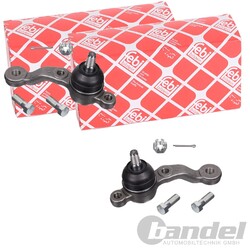 2X FEBI BILSTEIN TRAGGELENK UNTEN VORNE PASSEND FÜR LEXUS IS LINKS+RECHTS