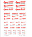 Decal "DOORNKAAT" für Bus und Strassenbahn 1:87
