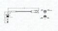 Abgastemperatursensor 172000233010 MAGNETI MARELLI für FIAT CROMA GRANDE PUNTO