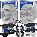 MEYLE PD BREMSSCHEIBEN+BELÄGE VORNE+HINTEN passend für BMW 3er F30 F31 4er F32