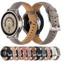 Echtes Leder Armband für Samsung Galaxy Watch 4/5 40-44mm 5 Pro 45mm Active 2 S3