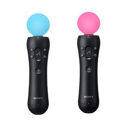 PS3 Original Move Motion Pad Twinpack 2 Stück [Sony] auch für PS4 Top Zustand