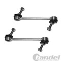 2 KOPPELSTANGEN STABISTREBEN HINTEN HINTERACHSE passend für PEUGEOT 406