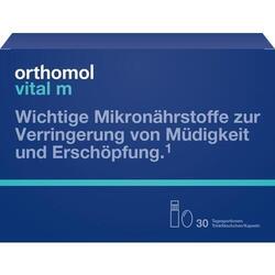 ORTHOMOL Vital M Trinkfläschchen/Kaps.Kombipack., 30 St PZN 01319850