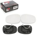 2x Spiegelglas links rechts heizbar asphärisch konvex für BMW 3er E90 E91 08-12