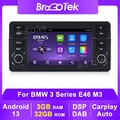 Android 13 Apple Carplay Autoradio GPS WiFi 32G Für BMW 3er E46 M3 Rover 75 MGZT