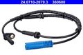 ATE (24.0710-2079.3) ABS Sensor Drehzahlsensor hinten für BMW