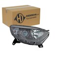 DIEDERICHS HALOGEN SCHEINWERFER LWR SCHWARZ RECHTS für RENAULT CAPTUR | 4406980