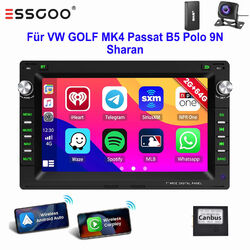 DAB+ Für VW Polo 9N Golf 4 Passat B5 Jetta T5 KAM Android Autoradio Carplay GPS