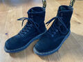 Dr. Martens Serena Suede Wildleder Chelsea Boots Stiefelette Schwarz Gr. 38 UK 5