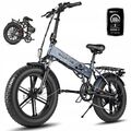 ENGWE Elektrofahrrad 250W 48V 13AH Faltbares 20 Zoll Fat Tire E-Bike EP-2 BOOST