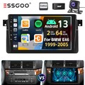 DAB+ 64GB Für BMW BMW E46 1999-2005 Autoradio Android 14 GPS Carplay Navi RDS BT