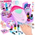 	Nagelstudio Kinder Mädchen  Geschenke für Mädchen Nagellack Set  Nagelkunst ...