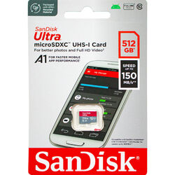 SanDisk ULTRA A1 micro SD Karte Speicherkarte 32GB 64GB 128GB 256GB 512GB