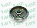 2x LPR 7D0244 Bremstrommeln Ø200mm Hinten für VW GOLF III (1H1) POLO (6N2)