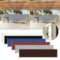Ausziehbare Seitenmarkise Ausziehbar Sonnenschutz Windschutz Terrasse Markise 6m