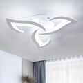 3-Farbige Moderne LED Deckenleuchte Dimmbar Deckenlampe Küchen Flur Wohnzimmer