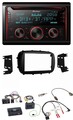 Pioneer 2DIN DAB Lenkrad Bluetooth USB CD Autoradio für Fiat 500X ab 2014