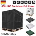 IBC Container Abdeckung UV Schutz Frostschutz Hülle Regenwassertank Abdeckplane