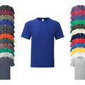 T-SHIRT MIT RUNDHALSAUSSCHNITT Kurzarm - Iconic T - NEU Fruit of the Loom F130