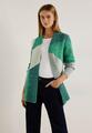 CECIL Jacquard Cardigan bright green