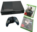 Microsoft Xbox ONE Konsole Schwarz - Mit Controller Und 2 Spielen- Original