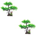  2 Count Künstlich Pflanzen Künstliche Groß Wasserpflanzen Für Aquarien