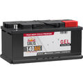 GEL Batterie 140Ah 12V Solarbatterie Wohnmobil Batterie Versorgung Blei Gel Akku