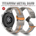 Premium Titan Metall Armband Für Samsung Watch 3 45mm S3 Huawei GT 4 3 2 46mm DE