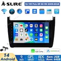 64GB Android 14 Auto Radio Carplay WiFi BT 5.0 DSP GPS Navi für VW Polo 6R 6C V