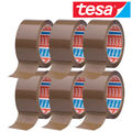 6x TESA Packband tesapack 64014 Klebeband Paketband braun
