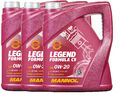 3x5 Liter MANNOL Legend Formula C5 Motoröl 0W-20 dexos1 MB 229.71 BMW LL-17FE+