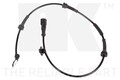 NK 2x Sensor Raddrehzahl 293961/2x für MERCEDES CITAN Großraumlimousine W415 108