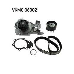 1x Wasserpumpe + Zahnriemensatz SKF VKMC 06002 passend für NISSAN RENAULT