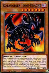 YuGiOh Rotäugiger Toon-Drache LDS1-DE066 Common NM 1st