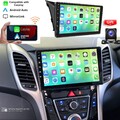 64G Android 14 Autoradio Carplay GPS Navi RDS WIFI KAM Für Hyundai i30 2012-16